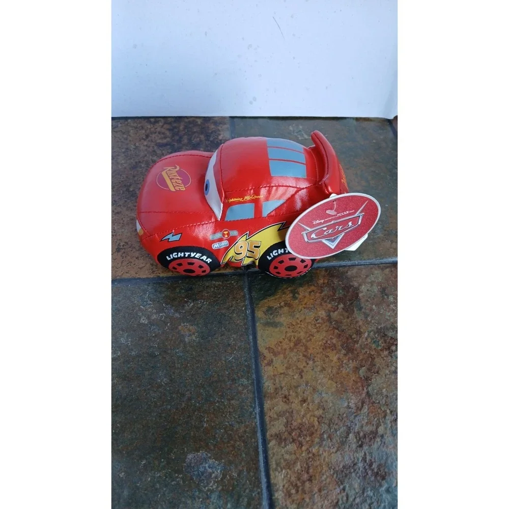 Disney Store Pixar Cars Lightning McQueen Plush 7
